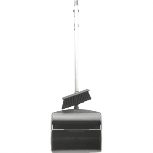 Vikan 559618 Dustpan set closed with broom and squeegee 1050 mm Grey
